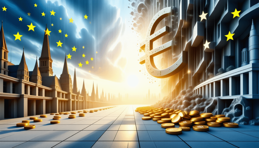 sužinokite apie euro atsiradimą, jo istoriją ir svarbą europos ekonomikai. išsamus vadovas apie valiutos įvedimą ir poveikį.