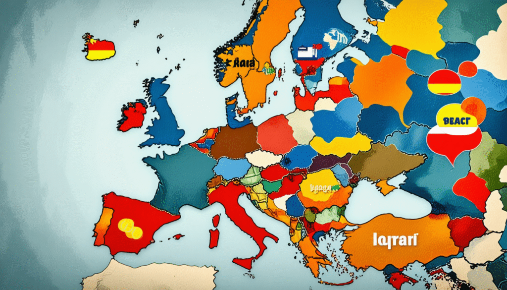 sužinokite, kiek oficialių kalbų turi europos sąjunga ir kaip jos atspindi kultūrinę įvairovę regione.
