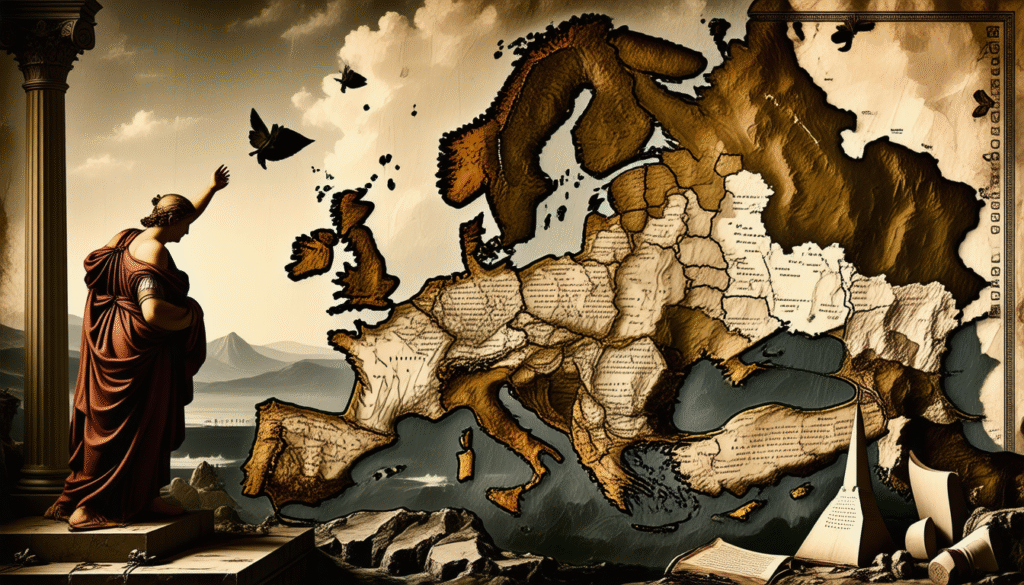 sužinokite apie žodžio „europa“ kilmę, jo istoriją ir reikšmę įvairiuose kultūriniuose kontekstuose.